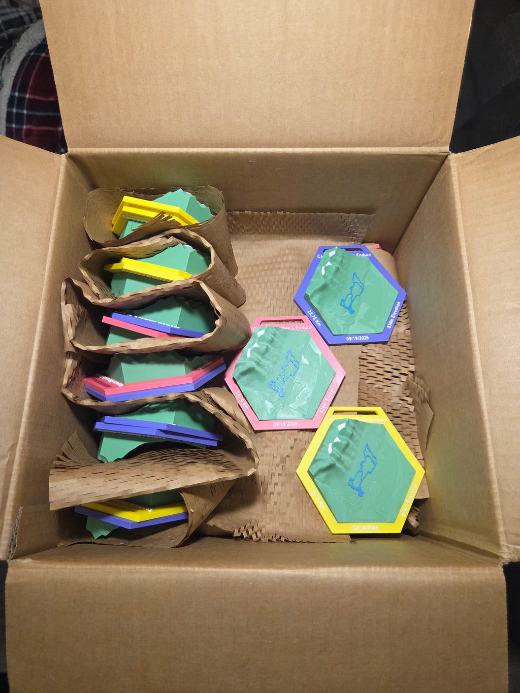 Topo Map 3d Medals