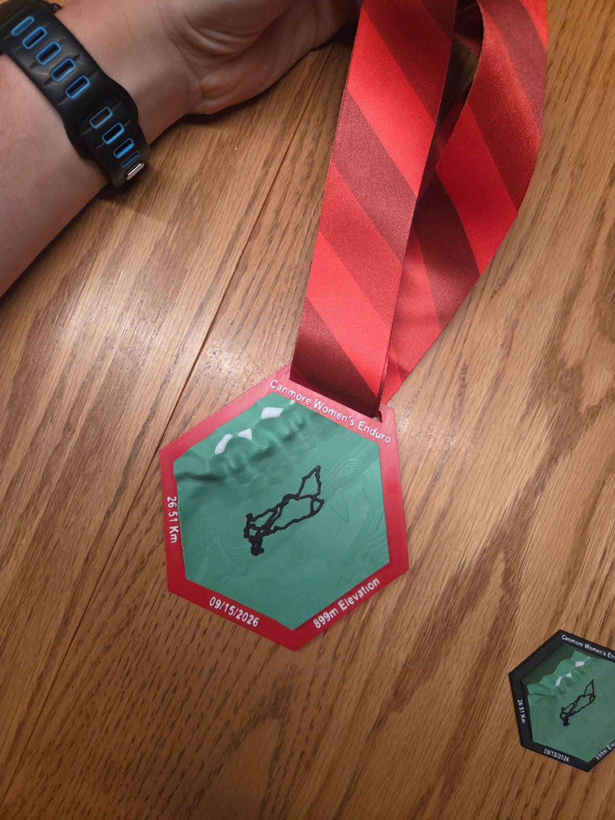 Topo Map 3d Medals